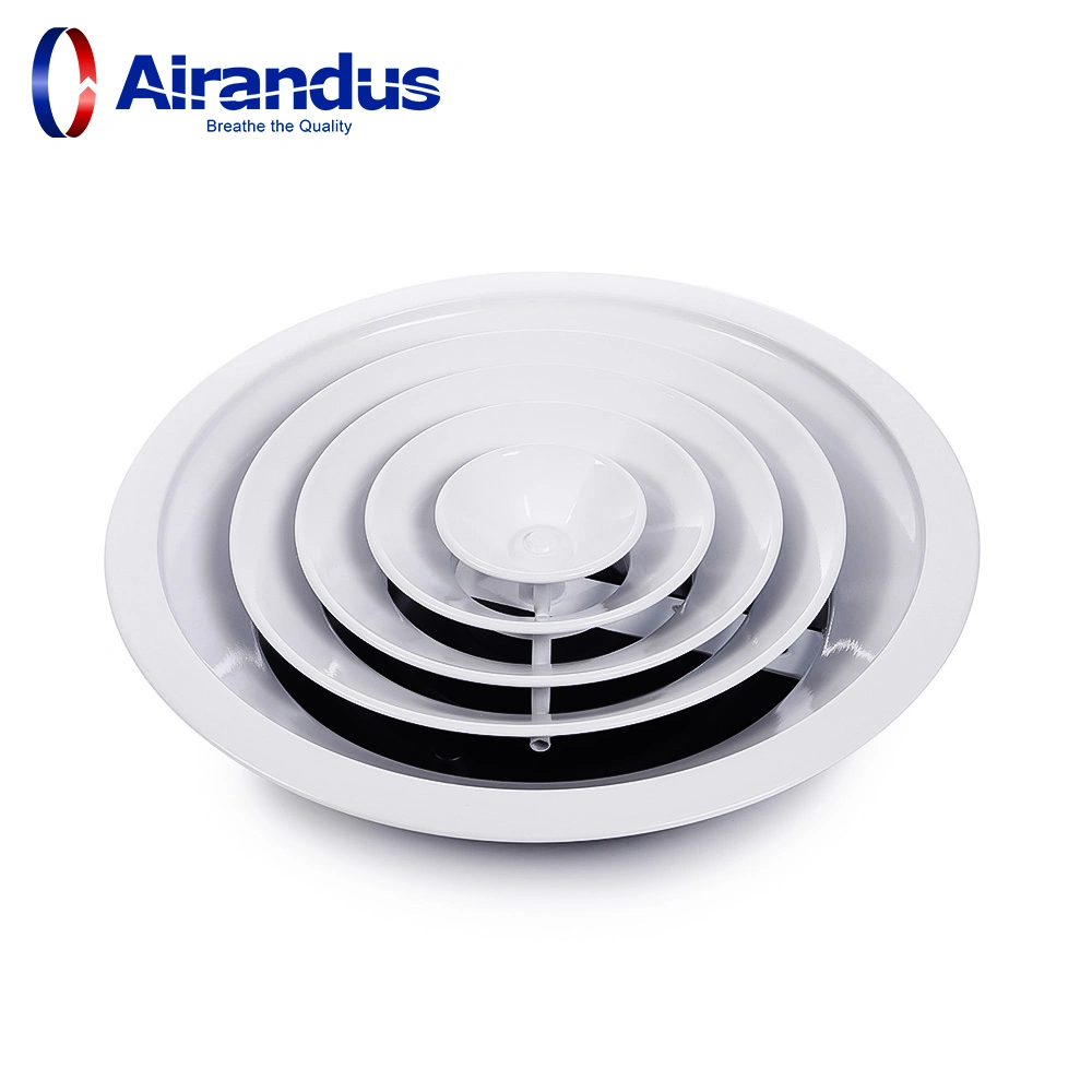 China Factory Price Round Ceiling Air Diffuser Round Air Diffuser with Damper