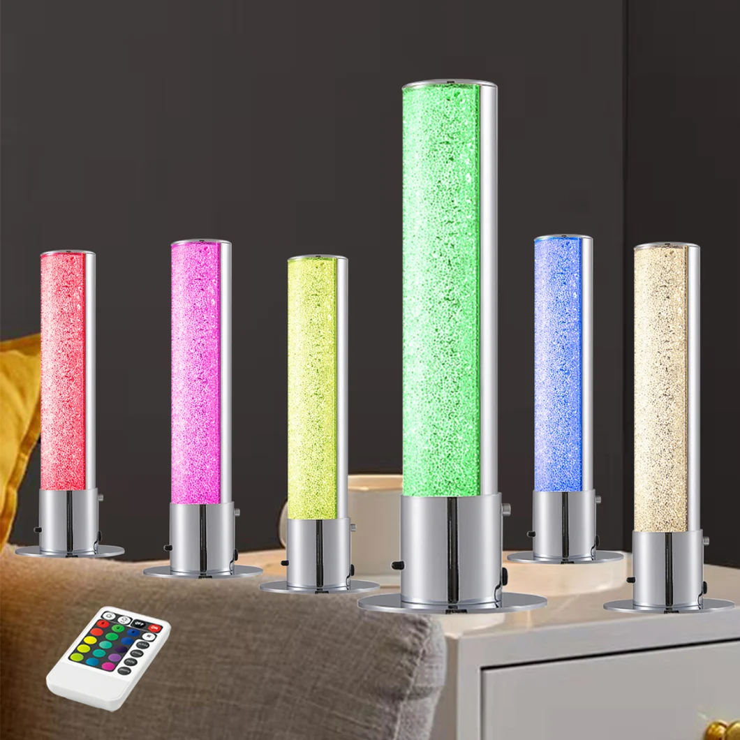 Factory RGB Fashionable LED Table Lamp with 24 Keys Remote Controller