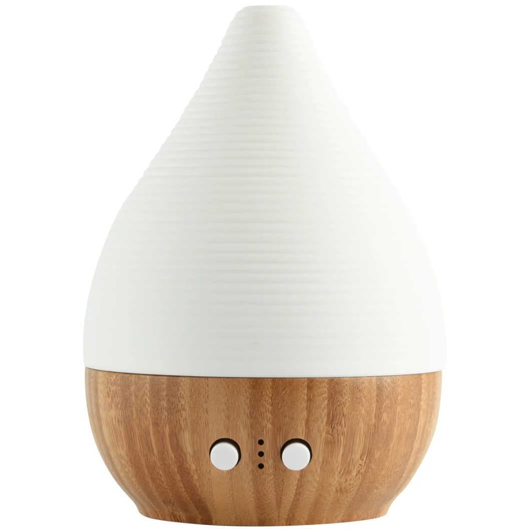 Natural Electric Essence Oil Diffuser Aromatherapy Diffuser Wood and Glass Nebulizing Diffuser